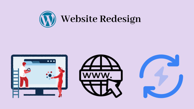 WordPress website redesign